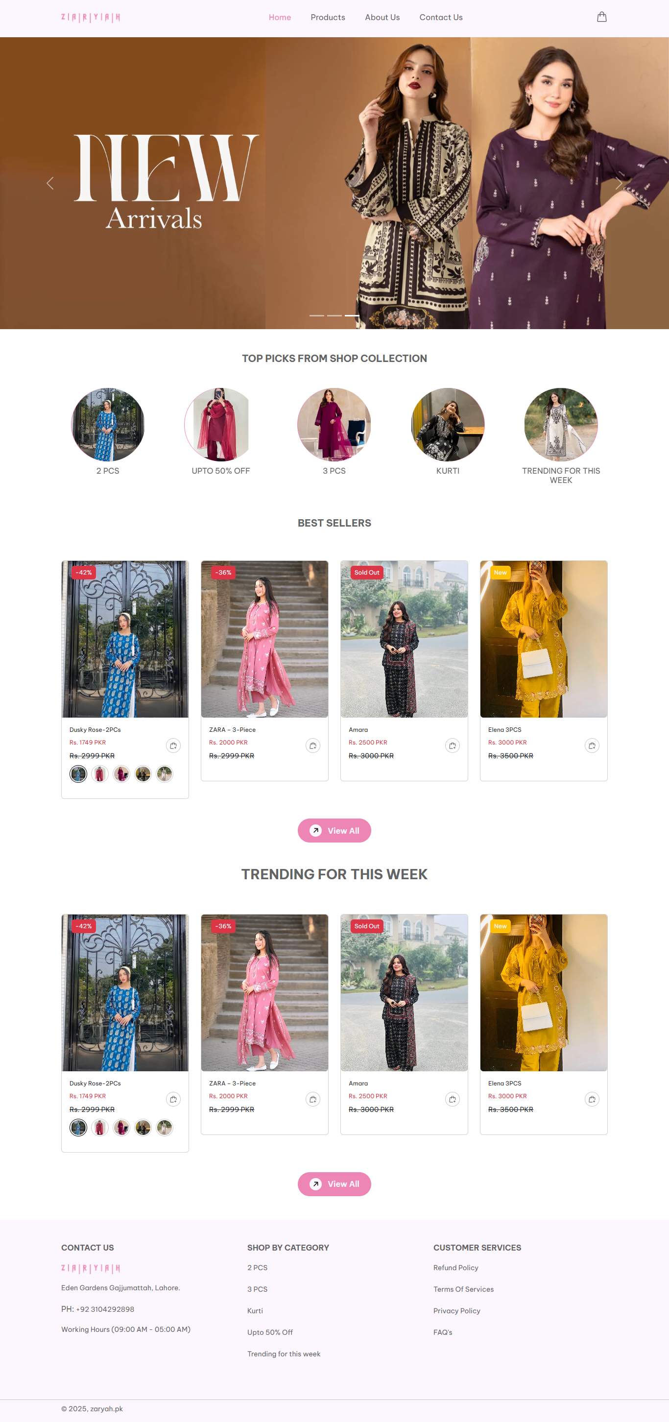 Zaryah Collections